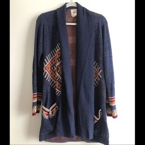 Billabong Aztec Print fall sweater